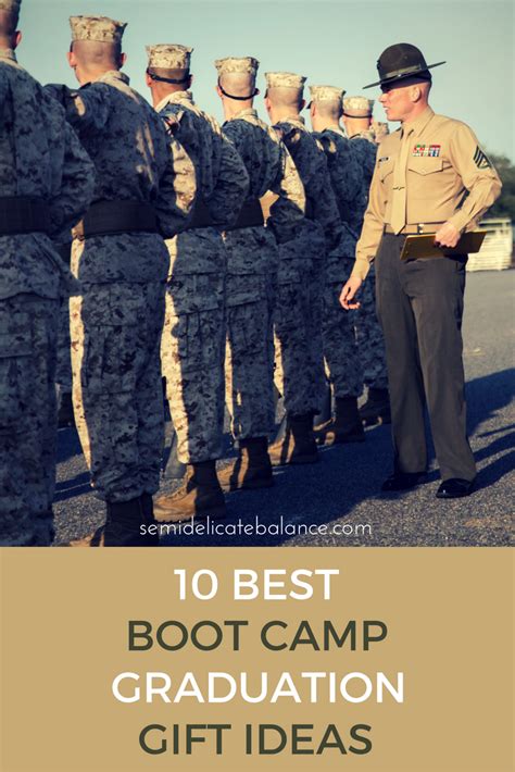 gifts for boot camp graduation